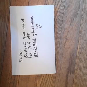 BUNDLE DISCOUNT SALE